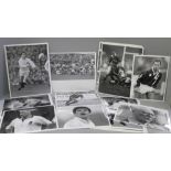 Rugby Union, approximately 100 8x10" and 6x8" press photos, some colour, including England, Ben