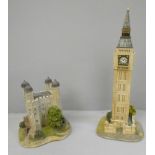 Lilliput Lane Britains Heritage Big Ben and Tower of London, boxed