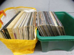 A large collection of Pop, Rock and 60's LP records, over 100 including Buddy Holly, Spencer