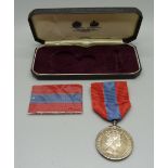 An Imperial Service Medal to Francis Widdison, with box