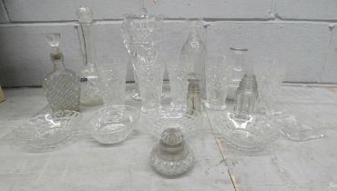 A collection of glass including 19th Century scent bottles **PLEASE NOTE THIS LOT IS NOT ELIGIBLE