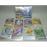 10 Japanese GX Pokemon cards