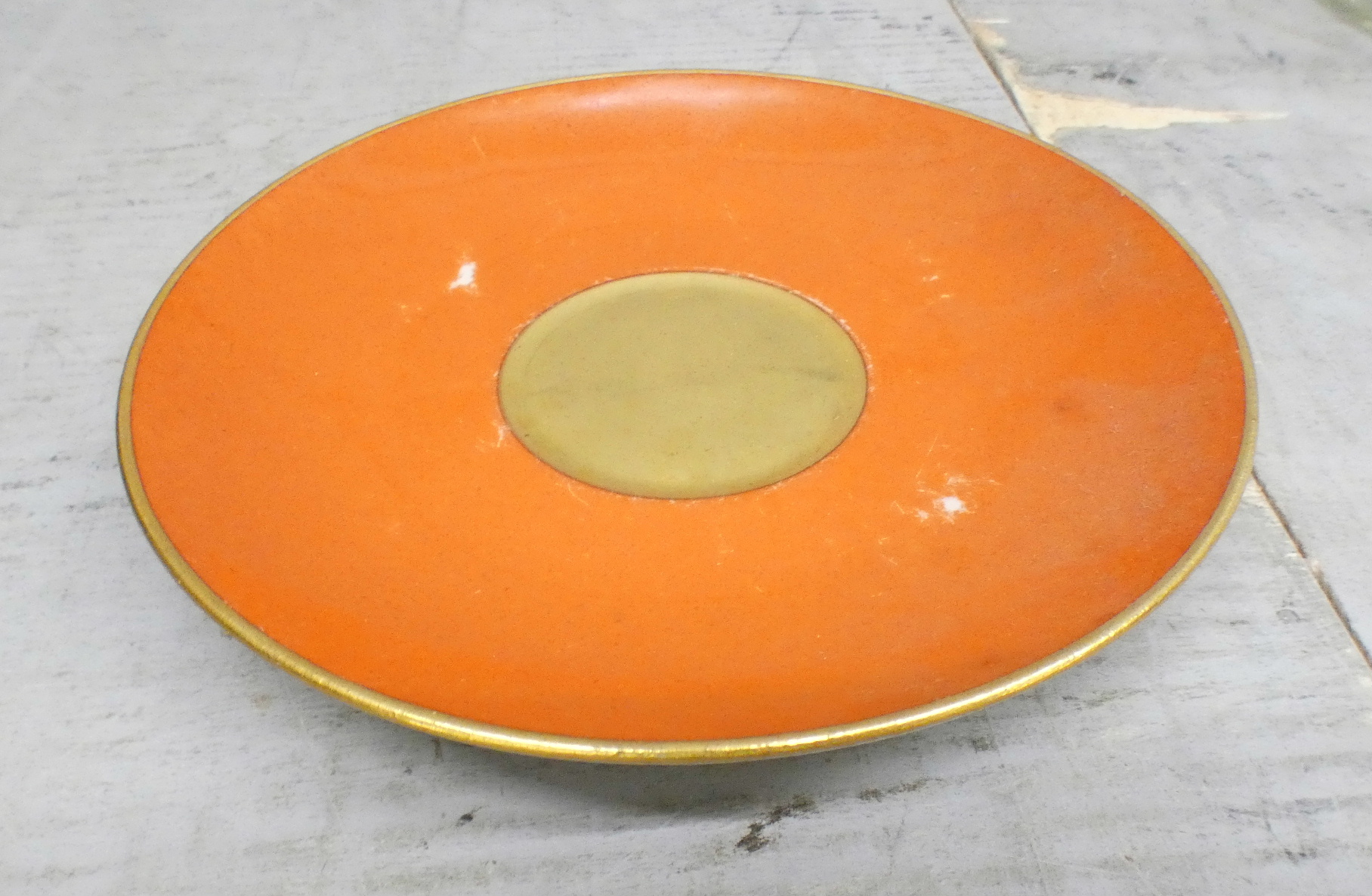 A Victorian slop bowl, a Royal Doulton Old Colony part tea set, serving plates, Damon et Delente - Image 5 of 6