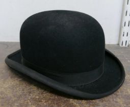 A Dunn & Co. bowler hat