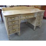 A Victorian Adams style pine desk