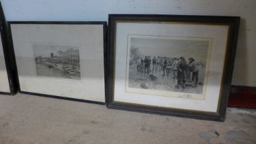 Three assorted 19th Century engravings