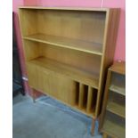 A Danish teak bookcase