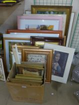 A large quantity of assorted prints, etc.