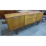 A Nathan teak Scandinavian range sideboard