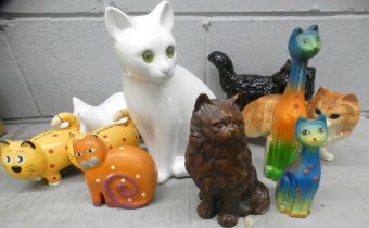 A collection of model cats **PLEASE NOTE THIS LOT IS NOT ELIGIBLE FOR POSTING AND PACKING**