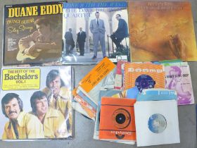 A collection of LP records and 7" singles **PLEASE NOTE THIS LOT IS NOT ELIGIBLE FOR POSTING AND