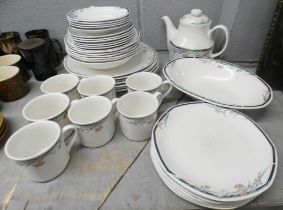 A six setting Royal Doulton Juno tea service and dinnerwares **PLEASE NOTE THIS LOT IS NOT