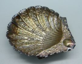 A Victorian silver dish, Sheffield 1896, 38g