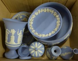 Ten items of Wedgwood Jasperware