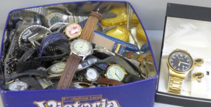 Assorted wristwatches