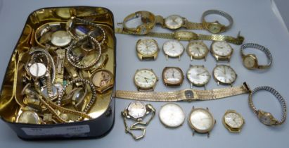 A collection of watches