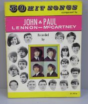 Fifty Hit Songs composed by Lennon and McCartney