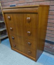 An Elliotts of Newbury teak chest of drawers