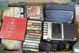 A ZX Spectrum, games, leads, etc.