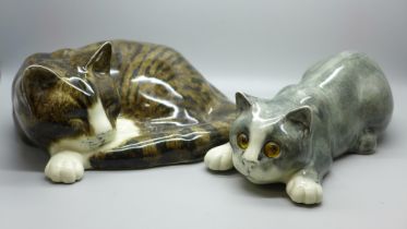 Two Winstanley model cats