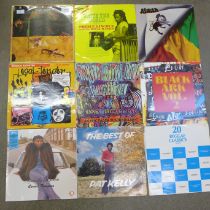 Fifteen reggae LP records