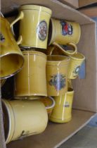 Twenty-five Wade Tankards mainly transport related **PLEASE NOTE THIS LOT IS NOT ELIGIBLE FOR