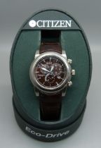 A Citizen Eco-Drive wristwatch, boxed
