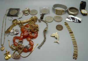 Jewellery, wristwatches, etc.