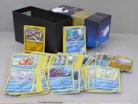 260 Reverse holographic Pokemon cards, 2017, Evolving Skies