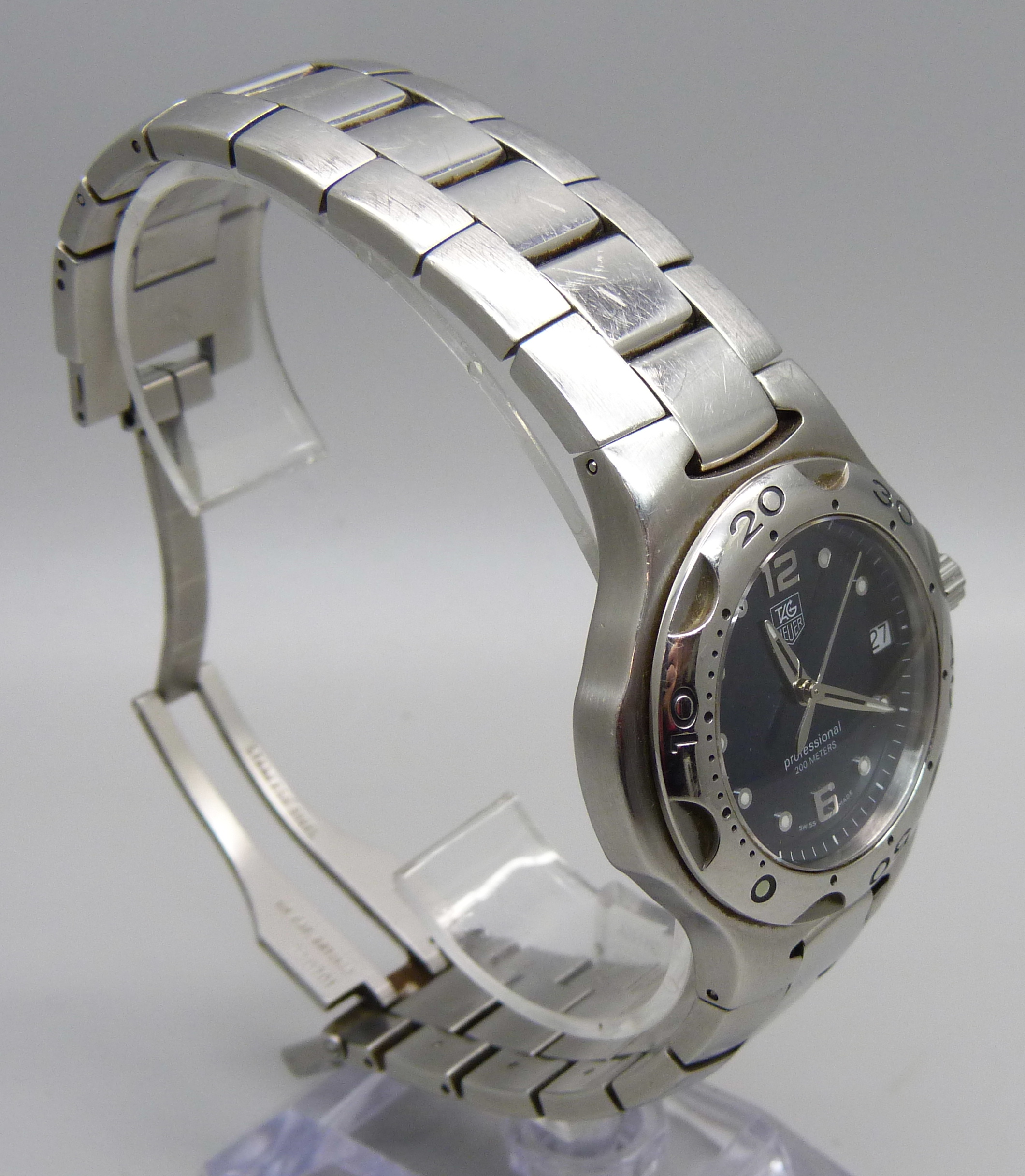 A Tag Heuer Professional wristwatch, boxed, WL111F- QR5454 - Bild 4 aus 9