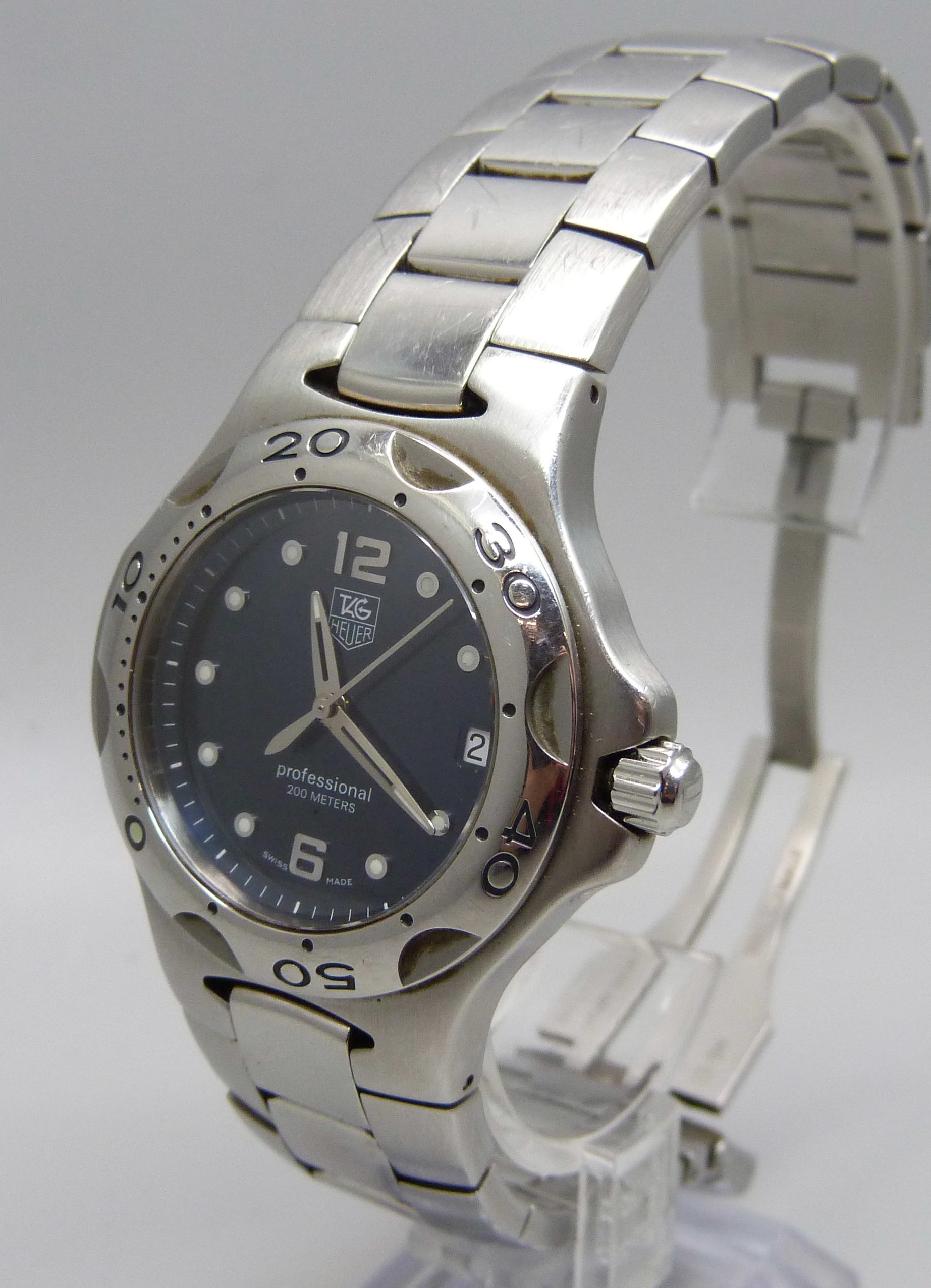 A Tag Heuer Professional wristwatch, boxed, WL111F- QR5454 - Bild 3 aus 9