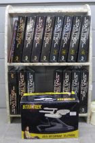 The Official Star Trek fact files, containing Star Trek The Next Generation, Deep Space Nine and