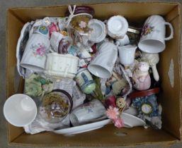 A collection of ornaments and figures including Juliana Collection **PLEASE NOTE THIS LOT IS NOT
