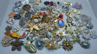 Over 100 brooches