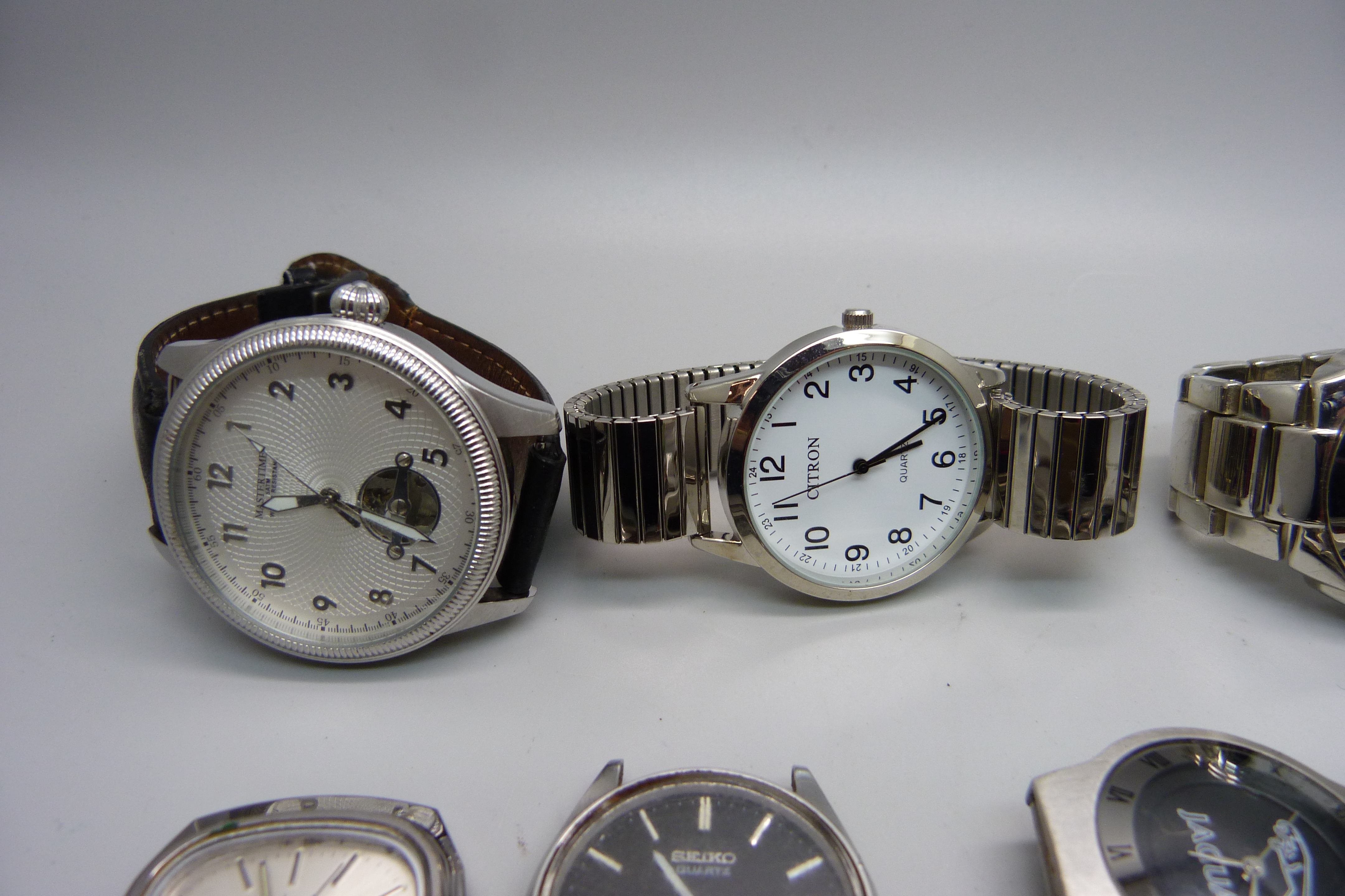 A collection of wristwatches including Seiko and Citron - Bild 2 aus 5