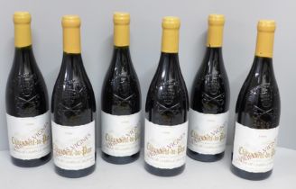 Six bottles, Domaine de la Vielle Julienne, Chateauneuf de Pape, 1996