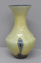 A Caithness glass vase, 17.5cm, with box