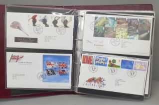 Stamps; an album of GB first day covers for the period 2000 to 2007 (64 no.)