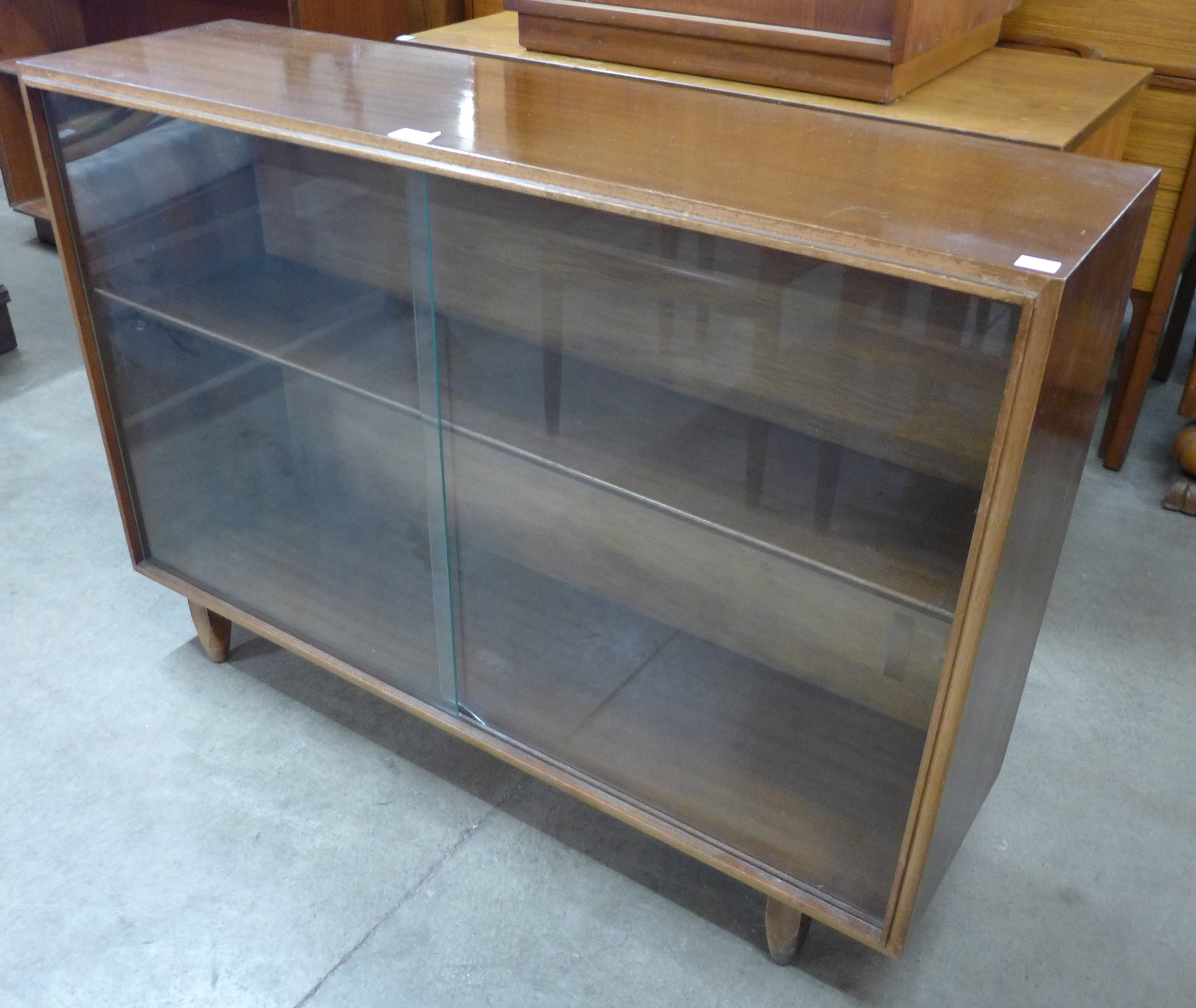 A Beaver & Tapley tola wood bookcase