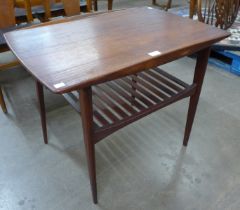 A Danish France & Daverkosen teak side/coffee table, designed by Edward & Tove Kindt Larsen