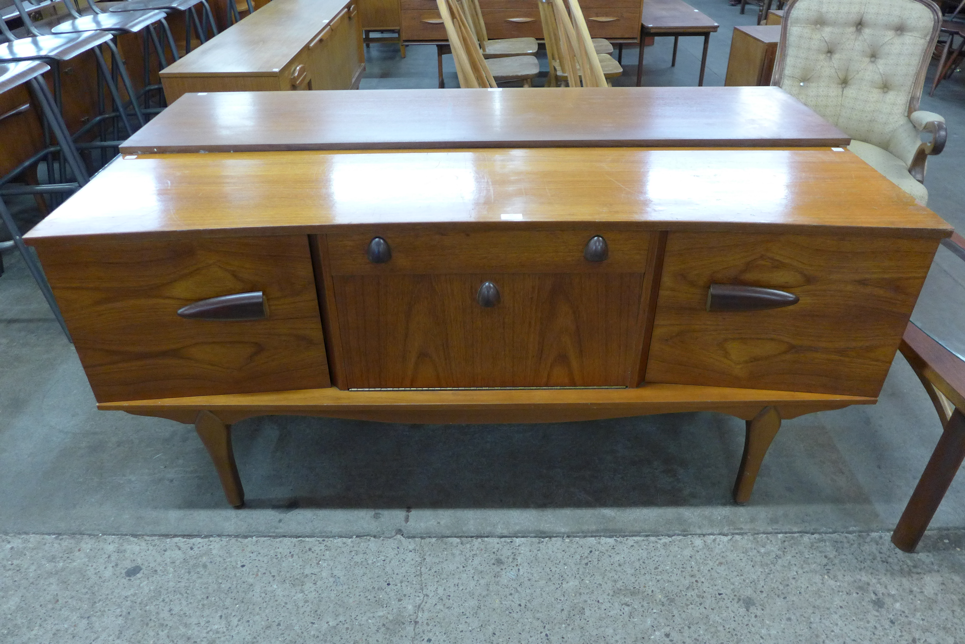 A Jentique teak sideboard - Image 2 of 2