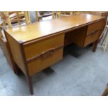 A teak desk