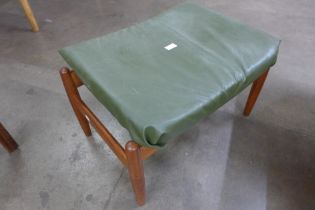 A Danish teak stool