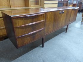 A McIntosh Dunfermline rosewood sideboard, designed by Tom Robertson, CITES A10 no. 23GBA10V1555P