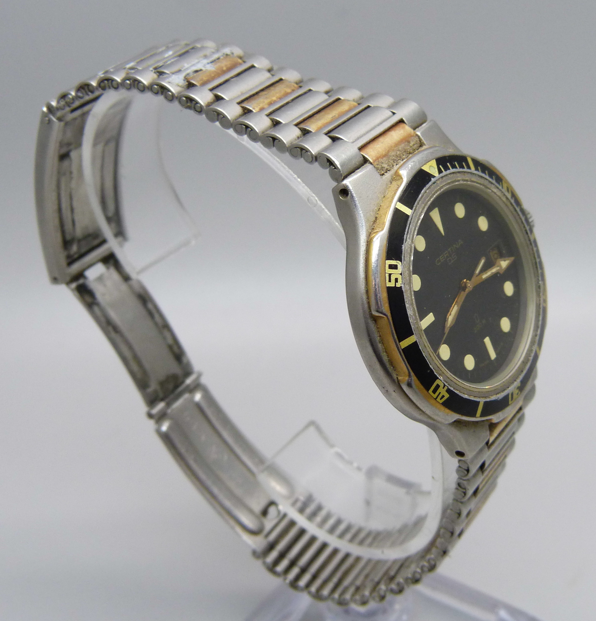 A Certina DS 200m wristwatch - Image 4 of 6