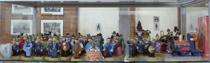 A large collection of Camberwick Green figures, Robert Harrop Designs, 1-78, plus four limited