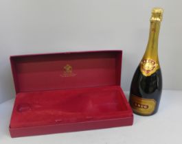A bottle of Krug Grande Cuvee champagne **PLEASE NOTE THIS LOT IS NOT ELIGIBLE FOR POSTING AND