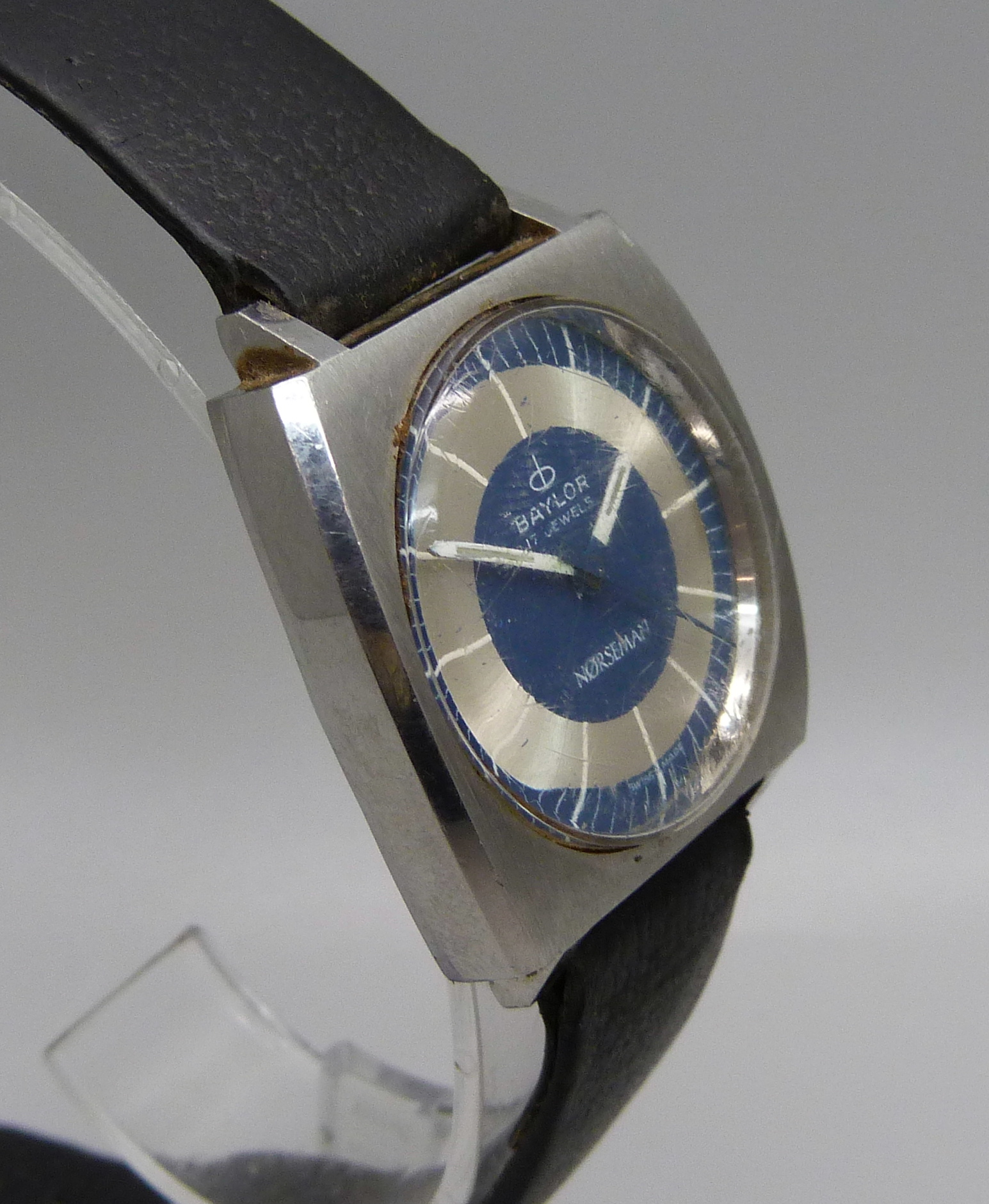 A 1970's Baylor Norseman, Swiss made, 17 jewel movement wristwatch - Image 4 of 7