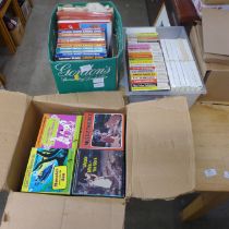 Three boxes of Walt Disney Super 8 cartoons, short films, etc., approximately 80 in total