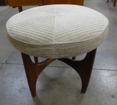 A G-Plan Fresco teak stool